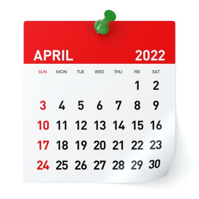 Kalendarz dyrektora przedszkola na kwiecień 2022 roku