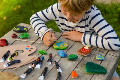 Kamienne dzieła sztuki – scenariusz zajęć plastycznych dla dzieci