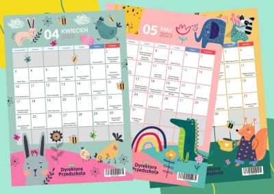   Kalendarz świąt nietypowych dla przedszkola kwiecień maj czerwiec
