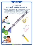 Karta pracy dla 3 i 4-latków na 23 kwietnia (Dzień Geografa)